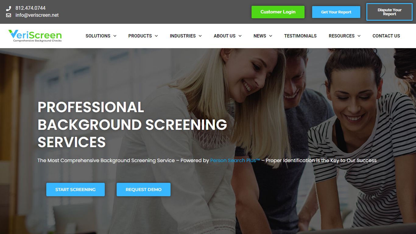 Professional Online Employee Background Screening Services